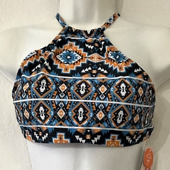 HALTER SUN PROTECTION TWO PIECE BIKINI - Picture 8 of 10
